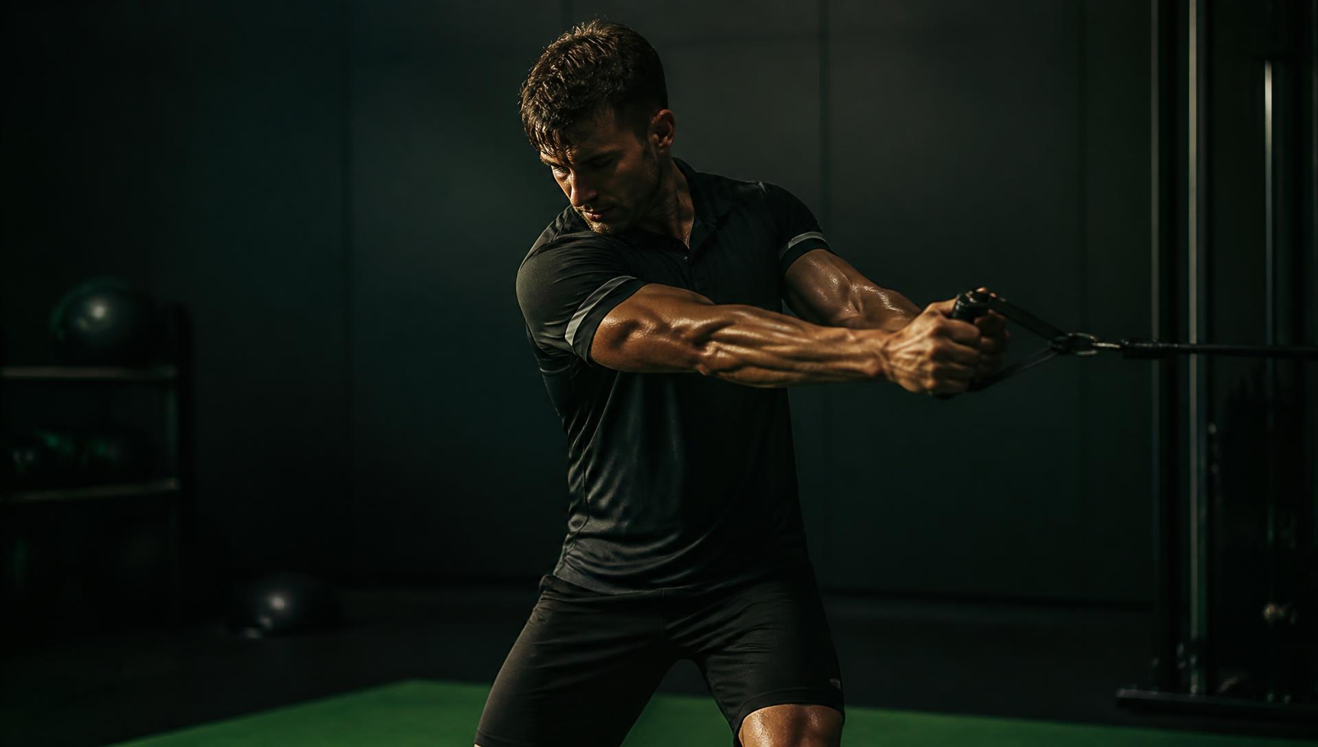 Golfer strength and conditioning training
